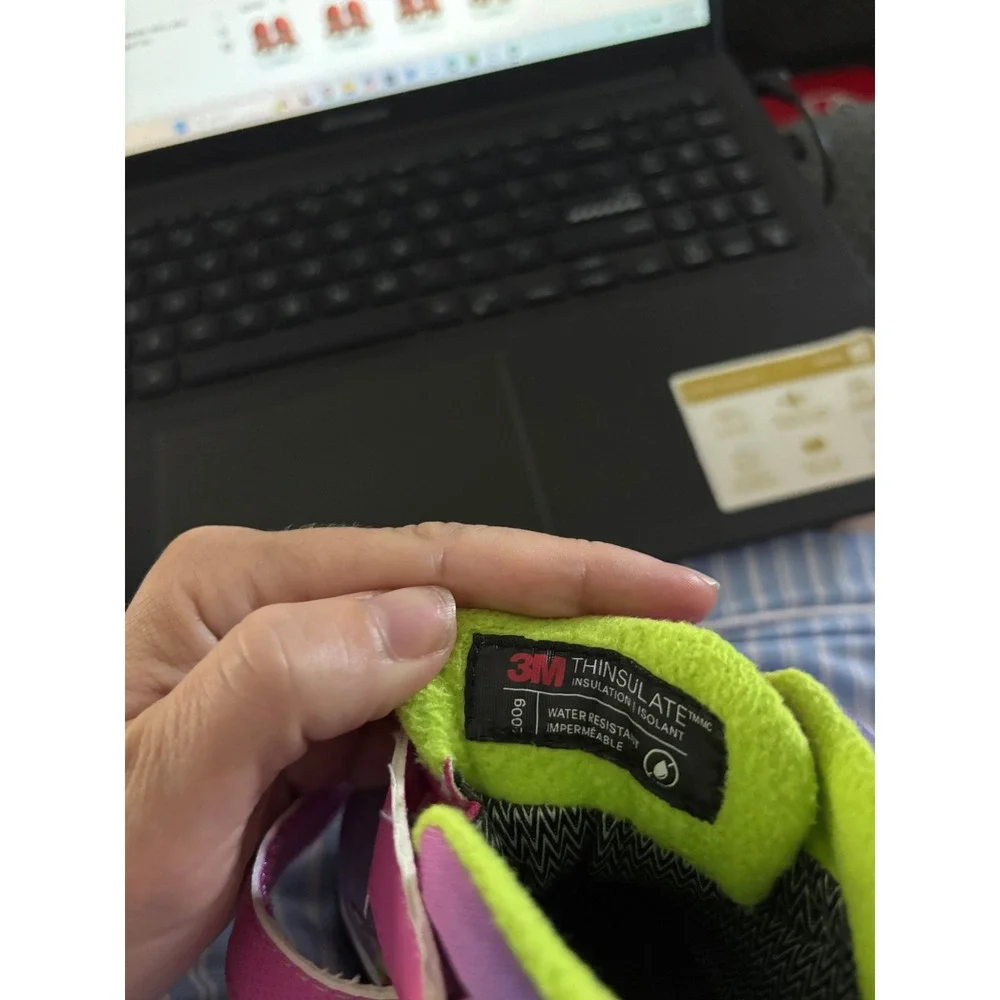 See Kai Run Atlas II WP/IN Kids Winter Boots Purple Pink Waterproof Insulated 6